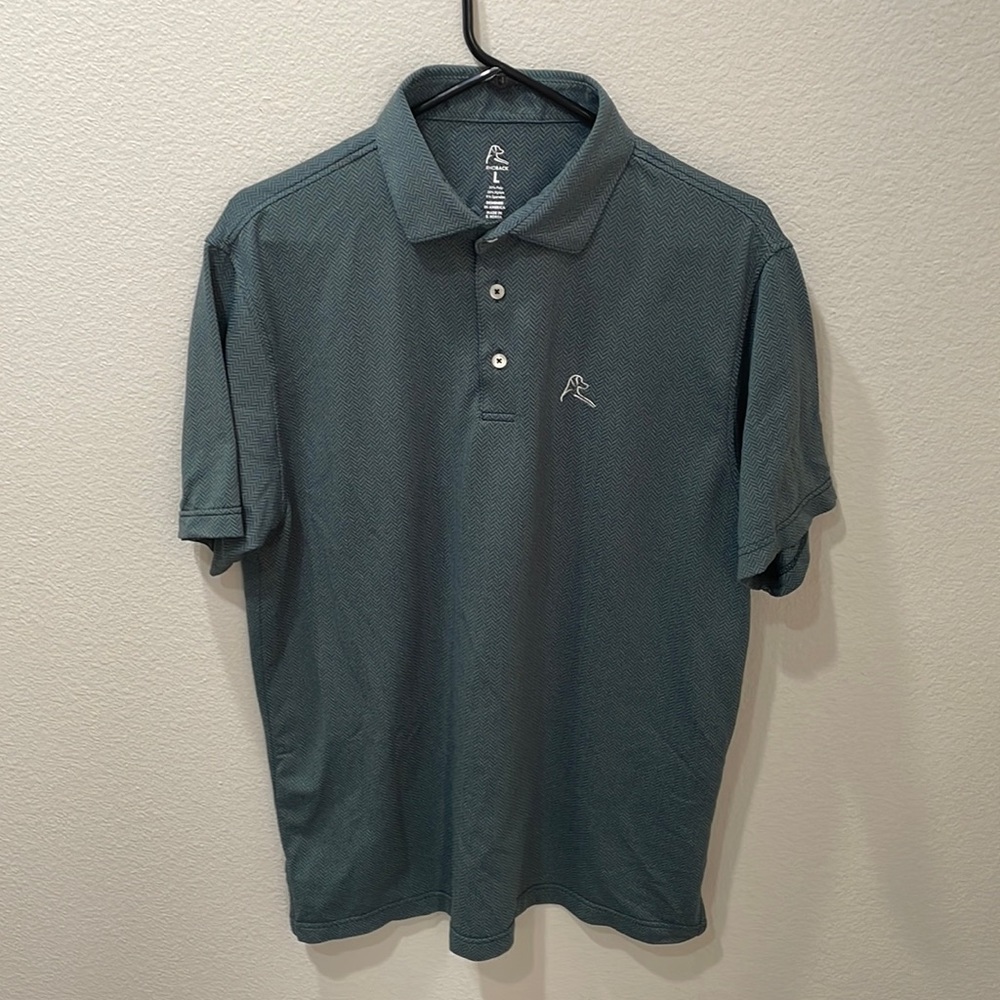 Large Rhoback Polo - Green